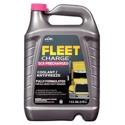 PEAK FLEET CHARGE 129245 Anti-Freeze, 1 gal Bottle, Pink