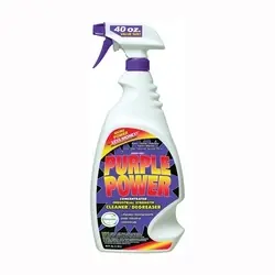 Purple Power 4319PS Cleaner/Degreaser, 40 oz Bottle, Liquid, Characteristic