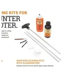 HOPPE‘S PCO22B Pistol and Rifle Cleaning Kit, For 0.22 Caliber Pistols, Rifles