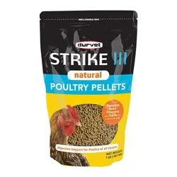 Durvet DT163 Strike III Natural Pellets, Pellet, 1 lb Bag