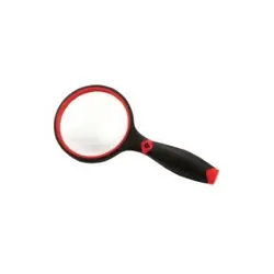Performance Tool W15029 Magnifying Glass, 2-7/8 in Mirror, 4X Magnification, 7-1/4 in OAL