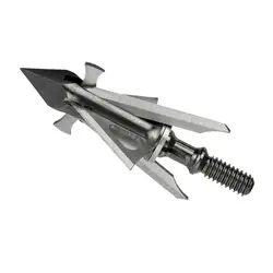 Muzzy Broadheads Trocar HB 297 Broadhead, Stainless Steel