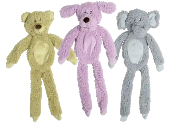 multipet 19" Aromadog Fleece Flat Dog Toy - Assorted Styles