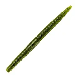 YUM Dinger YDG509 Fishing Bait, Soft Bait, Bass, Plastic, Watermelon Seed Bait, 8, Bag