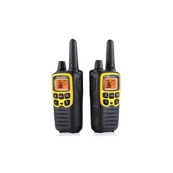 Midland T61VP3 Two-Way Radio, GMRS Band, 36 -Channel, LCD Display, Yellow