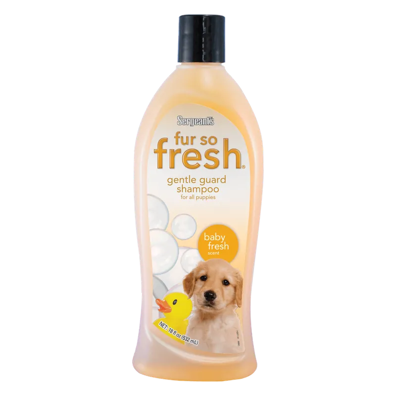 Sergeant’s® Fur So Fresh® Gentle Guard Shampoo for All Puppies, Baby Fresh Scent