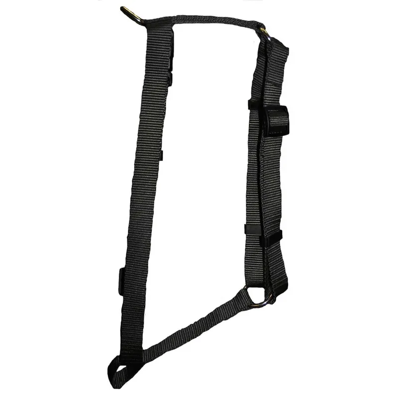 Scott Pet 2673BKXS Adjustable Dog Harness, 8-1/2 to 14 in, Fastening Method Buckle, Nylon Harness, Black