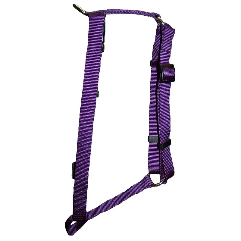 Scott Pet 2673PRXS Adjustable Dog Harness, 8-1/2 to 14 in, Fastening Method Buckle, Nylon Harness, Purple