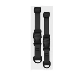 Scott Pet 1749BK Adjustable Biothane Smart Collar, 1 in W Collar, Black