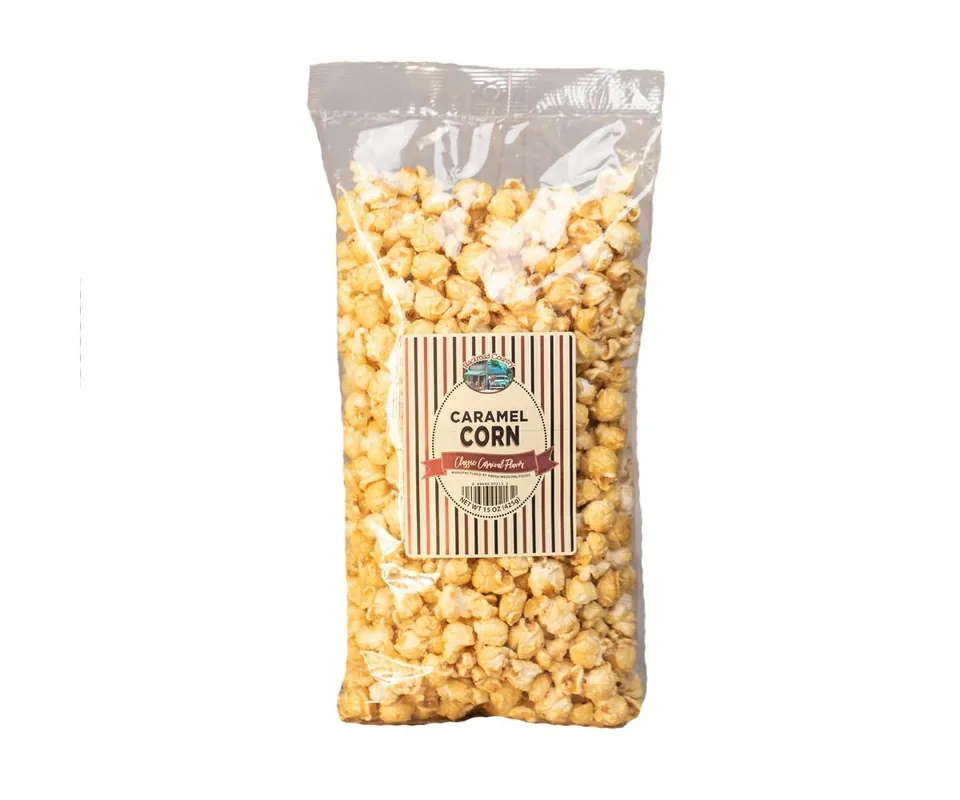 Backroad Country 541502 Popcorn, Caramel Flavor, 15 oz