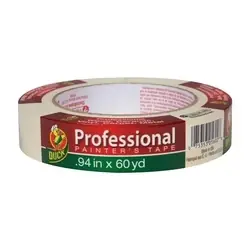 Duck Professional 1362488 Painter‘s Tape, 60 yd L, 0.94 in W, Beige