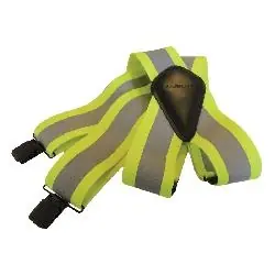 Carhartt Rugged Flex CH-45008-323OFAA Suspender, Men‘s, One-Size Belt, Elastic Belt, Lime Belt