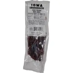IOWA SMOKEHOUSE IS-5JT Beef Jerky, Sweet Teriyaki Flavor, 5 oz