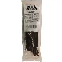 IOWA SMOKEHOUSE IS-5JSJ Beef Jerky, Spicy Jalapeno Flavor, 5 oz