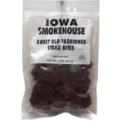 IOWA SMOKEHOUSE IS-SBOF Steak Bite, Old Fashioned Flavor, 8 oz