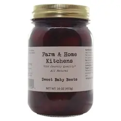 Farm & Home Kitchens FH-PSBB Pickle, Sweet Baby Beets Flavor, 16 oz