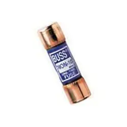 Bussmann BP/NON-20 Cartridge Fuse, 20 A, 250 VAC/125 VDC, 50 kA Interrupt, Melamine Body