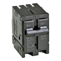 Cutler-Hammer BR220 Circuit Breaker, Miniature, Type BR, 20 A, 2-Pole, 120/240 V, Thermal Magnetic Trip