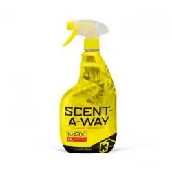 SCENT-A-WAY MAX Series HS-SAW-100083 Odor Eliminator Spray, Odorless, 24 oz Bottle