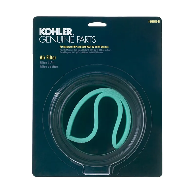 Kohler 25 883 03-S1 Air Filter, For Kohler K Series TM K241 to K321, M8 Engines