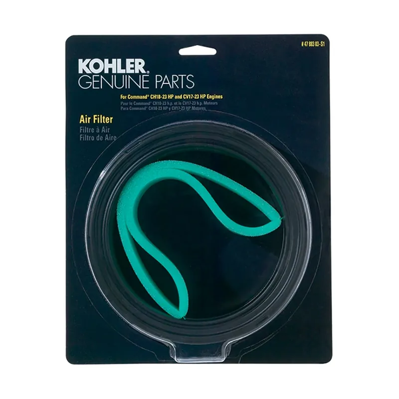 Kohler 47 883 03-S1 Air Filter, For Kohler Command CV17 to 23, CV724 to 740, CH18 to 25, CH730 to 740 Engines