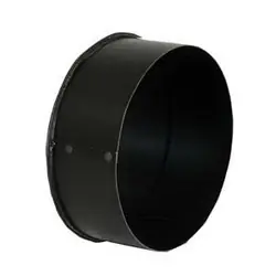 Imperial BM0031 Round End Cap, 8 in Dia, Black