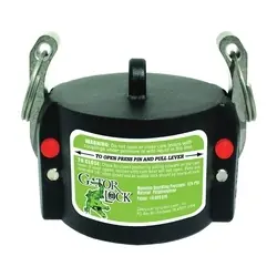 GREEN LEAF GLP 200 CAP Cam Lever Coupling, 2 in, Male, Polypropylene, For Male Adapter