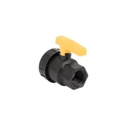 Greenleaf UV100FP Ball Valve, 1 in Connection, FNPT, 300 psi Pressure, Lever Handle Actuator