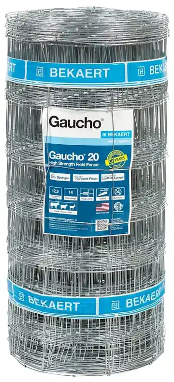 Bekaert Gaucho® 20 939-6 14 ga/12.5 ga 330‘ High Tensile Field Fence