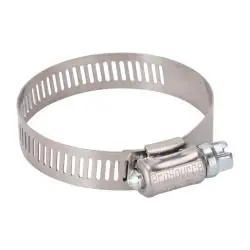 ProSource HCRAN28 Interlocked Hose Clamp, 28, Stainless Steel