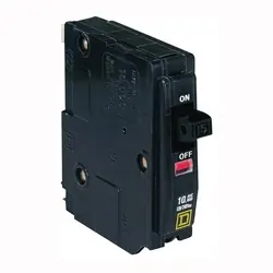 Square D QO QO130CP Circuit Breaker, Miniature, 30 A, 1-Pole, 120/240 VAC, 48 VDC, Fixed Trip, Plug-In Mounting