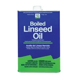 Klean Strip QLO45 Linseed Oil, Liquid, Clear Amber, 1 qt, Can