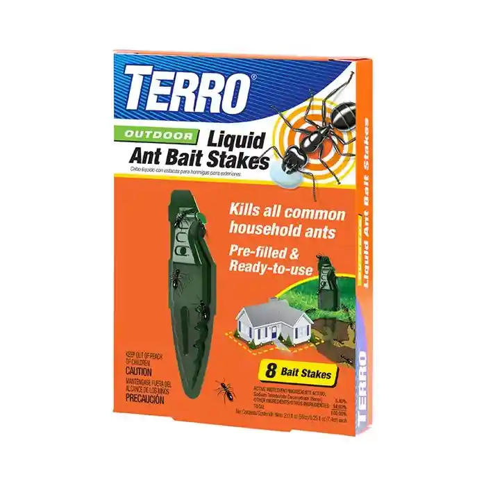 Terro Outdoor Liquid Ant Bait Stakes 8pk