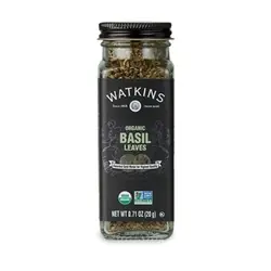 J.R. WATKINS 21619 Organic Basil Leaves, 0.71 oz