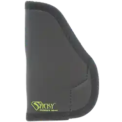 Sticky Holsters MD-4 Gen 1 Medium Sticky Holster, Black, Left/Right Hand, Latex-Free Synthetic Rubber