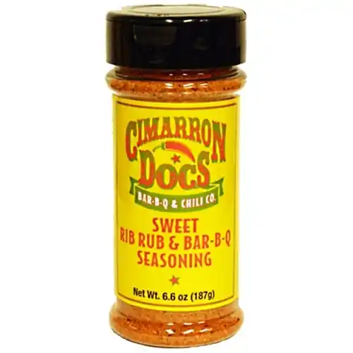 OLD WORLD SPICES & SEASONINGS Cimarron Doc‘s Sweet Rib Rub CD02007 - 6.6 oz Bottle