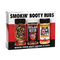 BBQ SPOT OW89051-16 Smokin Booty Rubs BBQ Rub Gift Pack, 24 oz Pack