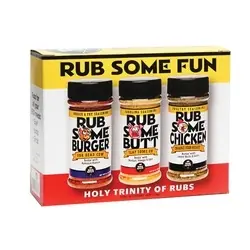 BBQ SPOT OW89065-16 Rub Some Fun BBQ Gift Pack, 24 oz Pack