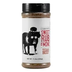 BBQ SPOT SS02061 Sweet Rub O‘Mine Texas Beef BBQ Rub, 11.5 oz