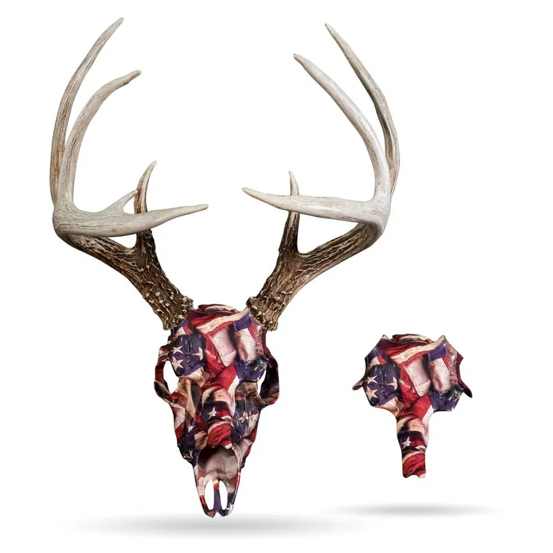 Illusion Systems Skull Master - Respect Flag Deer Mounting Kit