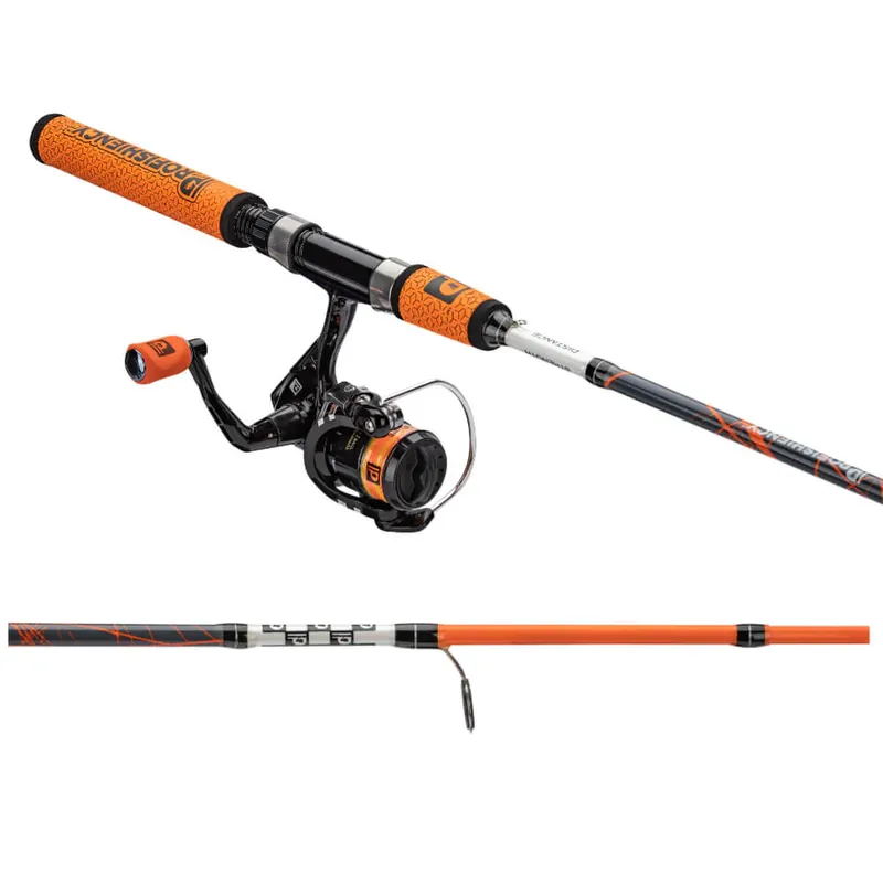 ProFISHiency Micro Spinning Combo 5‘ Medium Light - High Viz Orange
