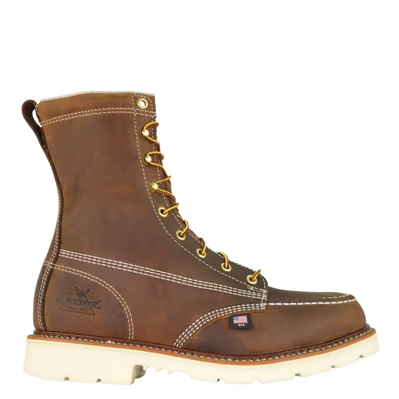 American Heritage 8" Tail Crazyhorse Safety Shoe