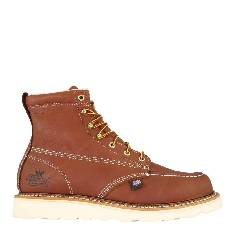 American Heritage 6" Tabacco Moc Toe- MAXWear Wedge