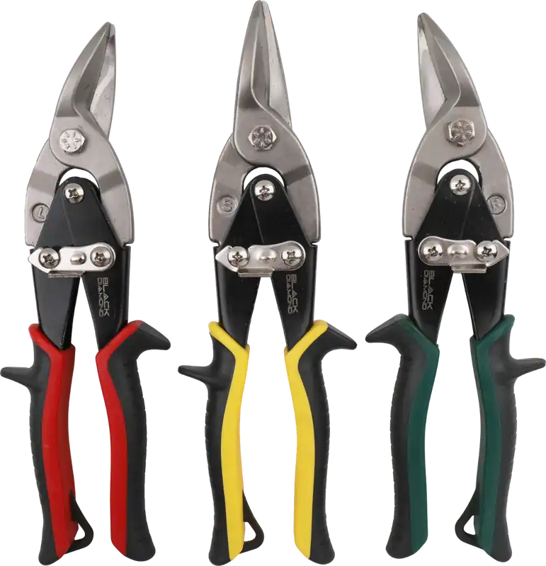 Black Diamond Aviation Tin Snips Right/Left/Center - 3 Pack