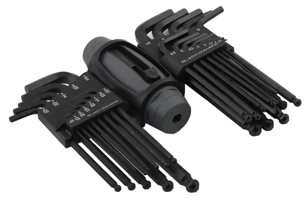 Black Diamond Hex Ball End Wrench Set - 26 Pieces