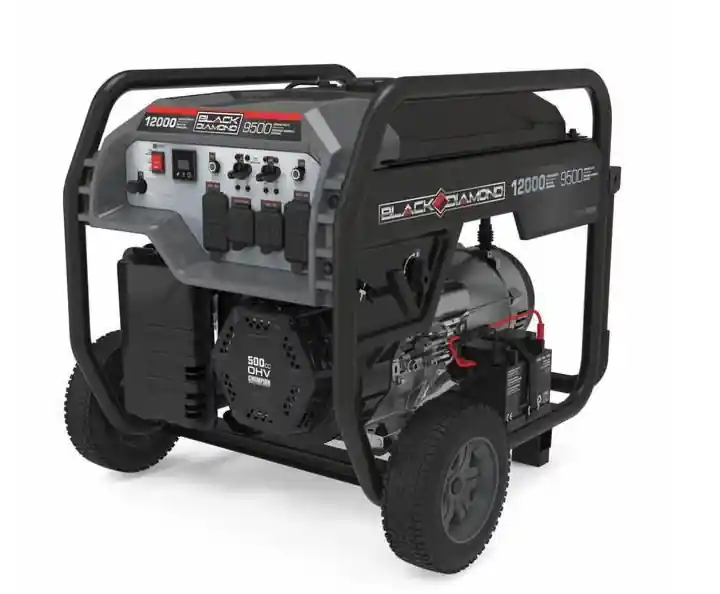 Black Diamond 9500 Watt Electric Start Generator