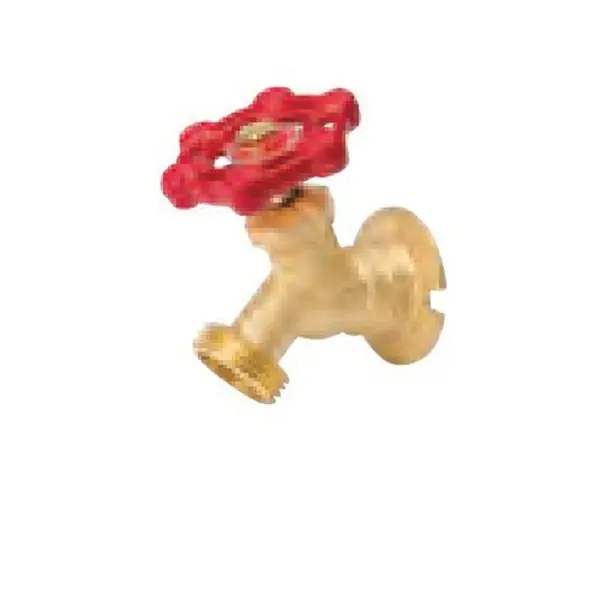 B & K ProLine 108-004 Sillcock Valve, 3/4 in Connection, FIP x MHT, 125 psi Pressure, Brass Body