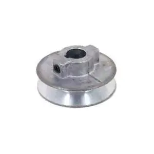 CDCO 175A--1/2 V-Grooved Pulley, 1-3/4 in OD, 1-1/2 in Dia Pitch, 1/2 in W x 11/32 in Thick Belt, Zinc