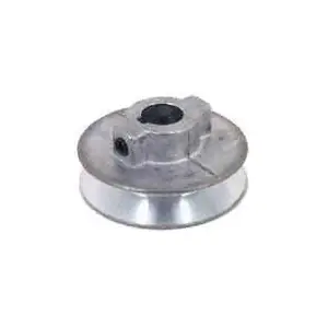 CDCO 500A-1/2 V-Grooved Pulley, 5 in OD, 4-3/4 in Dia Pitch, 1/2 in W x 11/32 in Thick Belt, Zinc