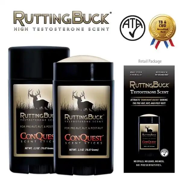 CONQUEST SCENTS RuttingBuck 1249 Testosterone Scent, 2.5 oz